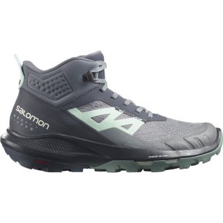 Neu Eingetroffen Salomon Damen Multifunktionsstiefel SHOES OUTpulse Mid GTX W - Ebenholz/Stiller Schatten/Ebenholz