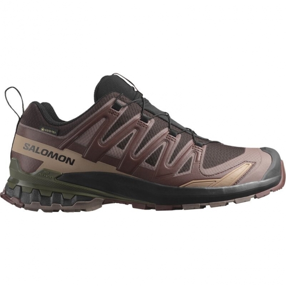 Neu Eingetroffen Salomon Herren Trailrunningschuhe SHOES XA PRO 3D V9 GTX - Schwarzer Kaffee/Rumrosine/Olivennacht Neu Eingetroffen Salomon Herren Trailrunningschuhe SHOES XA PRO 3D V9 GTX - Schwarzer Kaffee/Rumrosine/Olivennacht