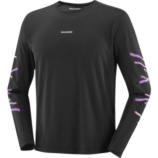 Neu Eingetroffen Salomon Herren T-Shirt SHAKEout CORE - TIEFSCHWARZ