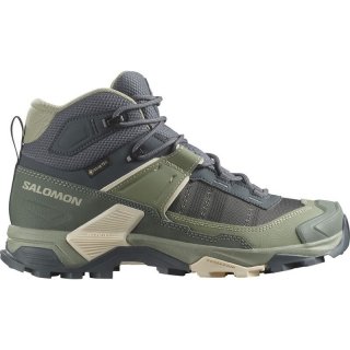 Neu Eingetroffen Salomon Damen Trekkingstiefel SHOES X ULTRA 5 MID GTX W - Turbulenz/Sedona Salbei/Zarter Pfirsich