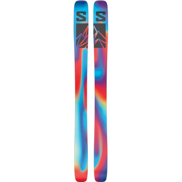 Neu Eingetroffen Salomon Herren All-Mountain Ski N QST BLANK Illusion - Illusionsblau/Pastell-Neonblau 3/Po