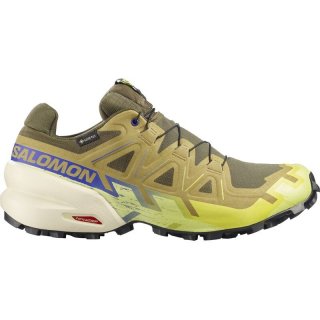 Neu Eingetroffen Salomon Herren Trailrunningschuhe SHOES SPEEDCROSS 6 GTX Grape - Traubenblatt/Spargelgrün/Saures Limettengrün