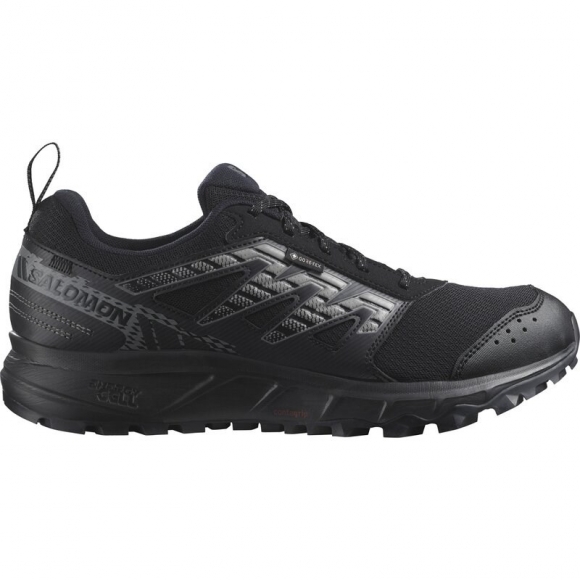 Neu Eingetroffen Salomon Herren Trailrunningschuhe SHOES WANDER GTX - Schwarz/Zinn/Frostgrau