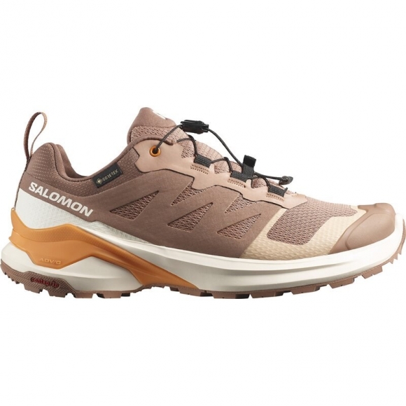 Neu Eingetroffen Salomon Damen Trailrunningschuhe SHOES X-ADVENTURE GTX W - Mokka-Mousse/Vanilleeis/Kurkuma