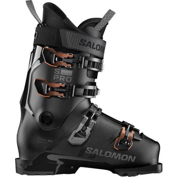 Neu Eingetroffen Salomon Herren Ski-Schuhe ALP. BOOTS - Schwarz/Dunkelgrau Metallic/Orange Tiger