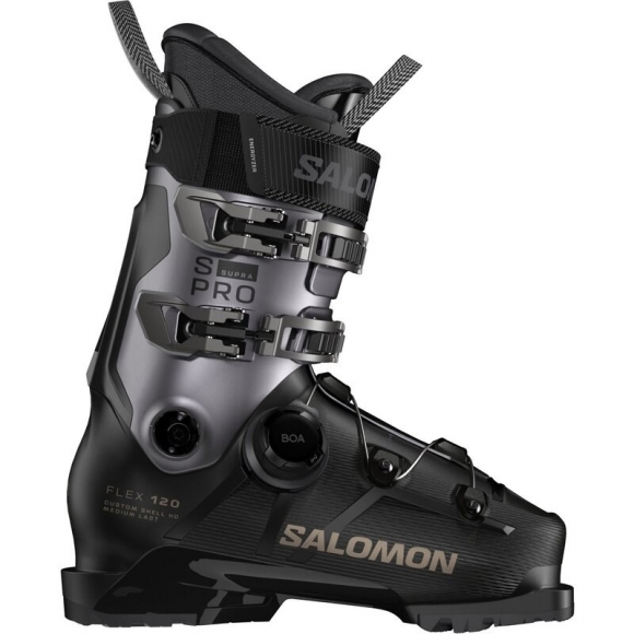 Neu Eingetroffen Salomon Herren Ski-Schuhe ALP. BOOTS - Schwarz/Belugametallic/Titanmetall Pd