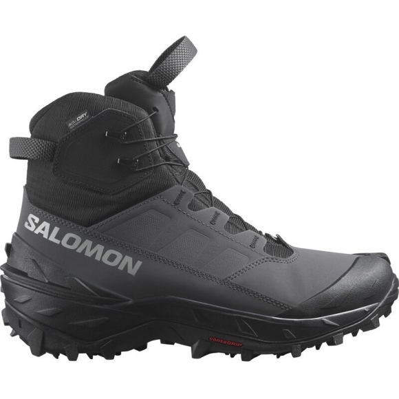 Neu Eingetroffen Salomon Herren Stiefel SHOES CROSSTRAK POWDER WP - Asphalt/Schwarz/Haifischhaut