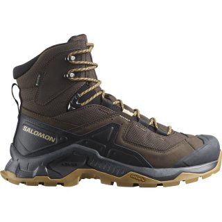 Neu Eingetroffen Salomon Herren Trekkingstiefel SHOES QUEST ELEMENT GTX - Delicioso/Schwarz/Mattgold