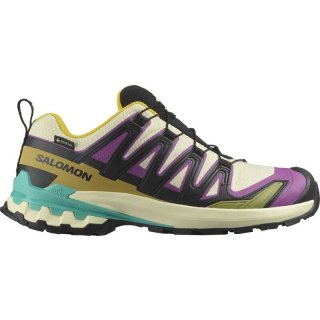 Neu Eingetroffen Salomon Damen Trailrunningschuhe SHOES XA PRO 3D V9 GTX W - Transparentes Gelb/Schwarz/Wasserfall