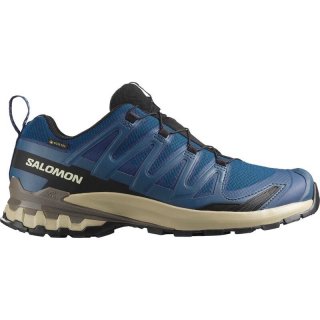 Neu Eingetroffen Salomon Herren Trailrunningschuhe SHOES XA PRO 3D V9 GTX - Poseidon/Weißer Pfeffer/Falke