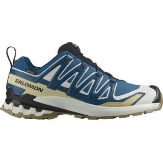 Neu Eingetroffen Salomon Herren Trailrunningschuhe SHOES XA PRO 3D V9 GTX Dark - Dunkelblau/Eiszapfen/Aloe