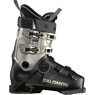 Neu Eingetroffen Salomon Damen Ski-Schuhe ALP. BOOTS - Schwarz/Hellbronze-Metallic/Hellbronze