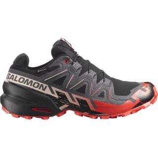 Neu Eingetroffen Salomon Herren Trailrunningschuhe SHOES SPEEDCROSS 6 GTX - Schwarz/Feuriges Rot/Mandelmilch Neu Eingetroffen Salomon Herren Trailrunningschuhe SHOES SPEEDCROSS 6 GTX - Schwarz/Feuriges Rot/Mandelmilch