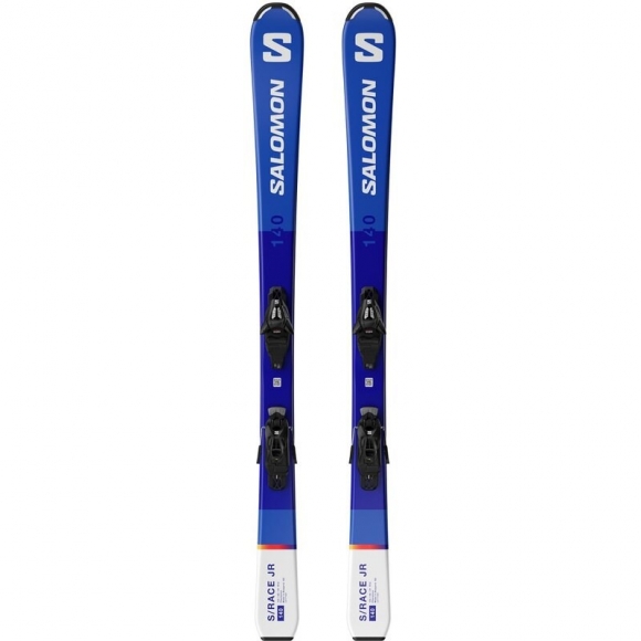 Neu Eingetroffen Salomon Kinder All-Mountain Ski L - Rennblau/Weiß
