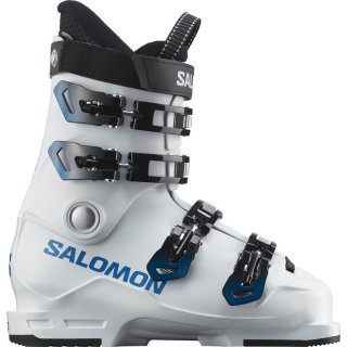 Neu Eingetroffen Salomon Kinder ALP. BOOTS - Weiß/Rennblau/Prozessblau