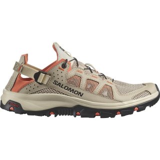 Neu Eingetroffen Salomon Damen Trekkingsandale SHOES TECHAMPHIBIAN 5 W - Weißer Pfeffer/Gebleichter Sand/Living C