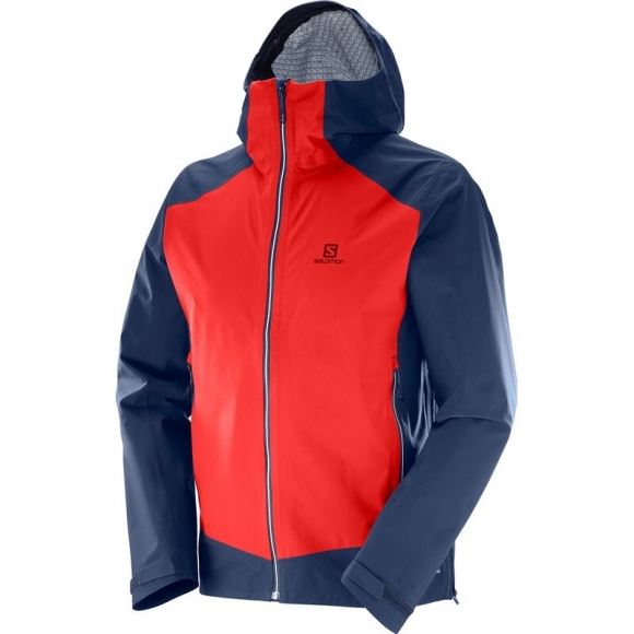 Neu Eingetroffen Salomon Herren Funktionsjacke La Cote STRETCH 2.5L - Matador