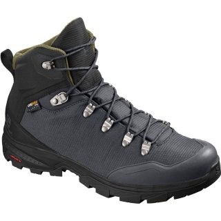 Neu Eingetroffen Salomon Herren Trekkingschuhe "OUTback 500 - Ebenholz/Schwarz/Traubenblatt