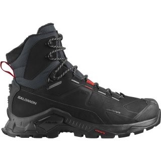 Neu Eingetroffen Salomon Herren Trekkingsandale SHOES QUEST WINTER TS CSWP - Schwarz/Goji-Beere/Monument