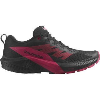 Neu Eingetroffen Salomon Damen Trailrunningschuhe SHOES SENSE RIDE 5 W - Schwarz/Virtuelles Rosa/Fahrradrot