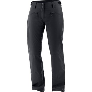 Neu Eingetroffen Salomon Damen Hose EDGE PANT W DEEP - TIEFSCHWARZ