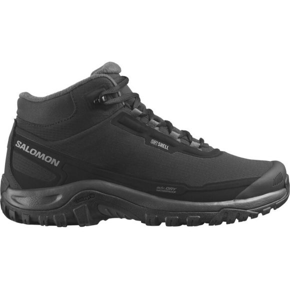 Neu Eingetroffen Salomon Herren Stiefel SHOES SHELTER WP - Schwarz/Asphalt/Castlerock