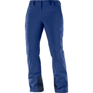 Neu Eingetroffen Salomon Damen Skihose ICEMANIA PANT - Mittelalterblau