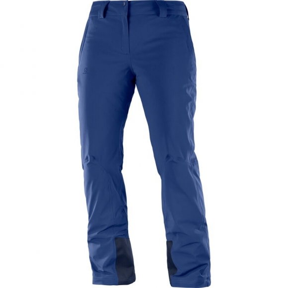 Neu Eingetroffen Salomon Damen Skihose ICEMANIA PANT - Mittelalterblau