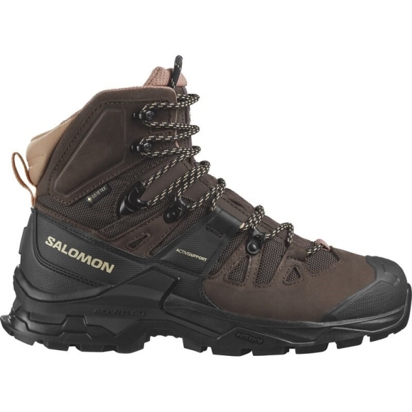 Neu Eingetroffen Salomon Damen Trekkingstiefel SHOES QUEST 4 GTX W - Einkaufstasche/Schwarz/Kork