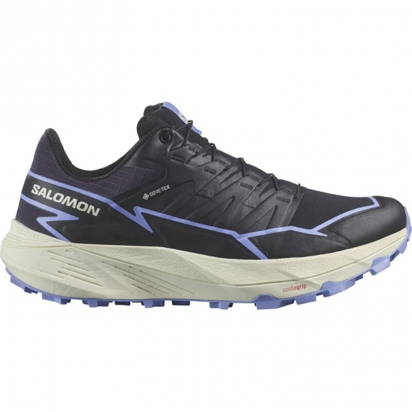 Neu Eingetroffen Salomon Damen Trailrunningschuhe SHOES THUNDERCROSS GTX W - Schwarz/Nachtschatten/Hortensie