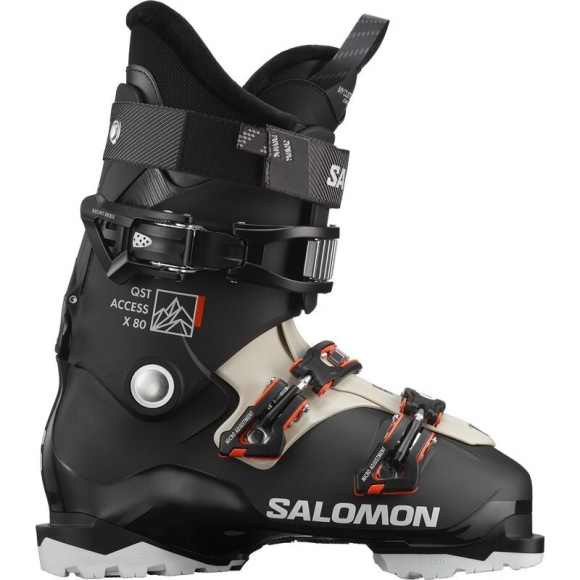 Neu Eingetroffen Salomon Herren Ski-Schuhe ALP. BOOTS QST ACCESS X80 GW - Schwarz/Regentag/Weiß