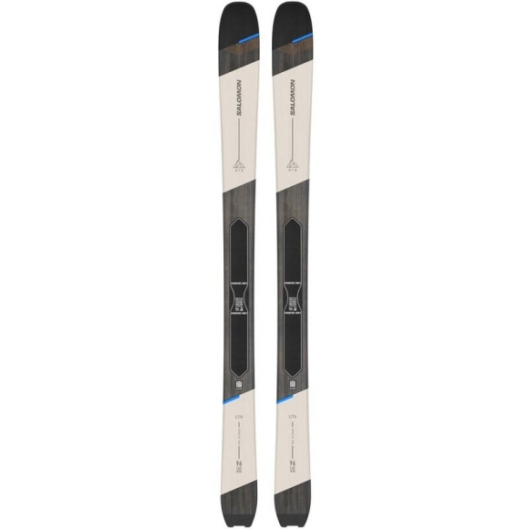 Neu Eingetroffen Salomon Herren Freeride Ski N MTN 96 CARB Rain - Regentag/Prozessblau/Schwarz