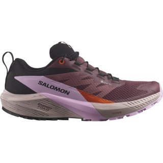 Neu Eingetroffen Salomon Damen Trailrunningschuhe SHOES SENSE RIDE 5 GTX W - Catawba-Traube/Orchideenbouquet/Kirsche