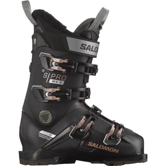Neu Eingetroffen Salomon Damen Ski-Schuhe ALP. BOOTS - Schwarz/Beluga/Rosagold Metallic