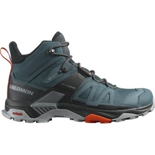 Neu Eingetroffen Salomon Herren Multifunktionsstiefel SHOES X ULTRA 4 MID GTX - Sternengucker/Schwarz/Scharlachroter Ibis