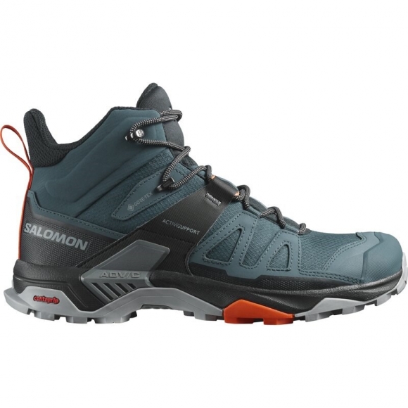 Neu Eingetroffen Salomon Herren Multifunktionsstiefel SHOES X ULTRA 4 MID GTX - Sternengucker/Schwarz/Scharlachroter Ibis