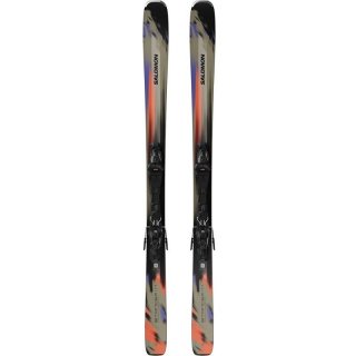 Neu Eingetroffen Salomon Herren All-Mountain Ski E STANCE 80 + M10 GW L80 - Kelp/Kapuzinerkresse/Schwarz