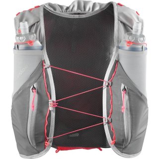 Neu Eingetroffen Salomon Rucksack ADV SKIN 12 SET - CASTELROCK/ALLOY/NEON FLAME