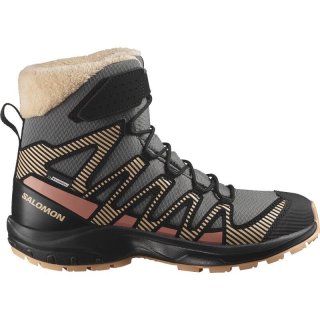 Neu Eingetroffen Salomon Kinder Stiefel SHOES XA PRO V8 WINTER CSWP J - Zinn/Schwarz/Pfirsichflaum Neu Eingetroffen Salomon Kinder Stiefel SHOES XA PRO V8 WINTER CSWP J - Zinn/Schwarz/Pfirsichflaum