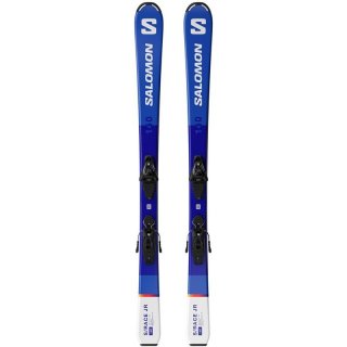 Neu Eingetroffen Salomon Kinder All-Mountain Ski L - Rennblau/Weiß