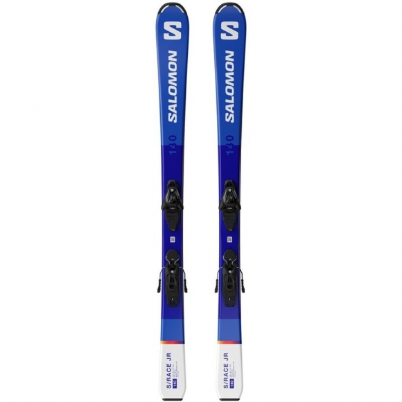 Neu Eingetroffen Salomon Kinder All-Mountain Ski L - Rennblau/Weiß