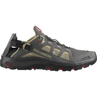 Neu Eingetroffen Salomon Herren Aquaschuhe SHOES TECHAMPHIBIAN 5 - Zinn/Motte/Feuriges Rot Neu Eingetroffen Salomon Herren Aquaschuhe SHOES TECHAMPHIBIAN 5 - Zinn/Motte/Feuriges Rot