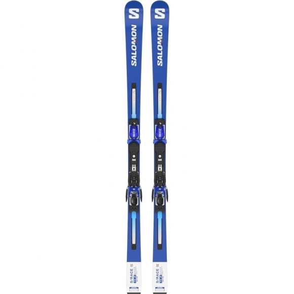 Neu Eingetroffen Salomon Kinder Racing Ski NX - Rennblau/Weiß