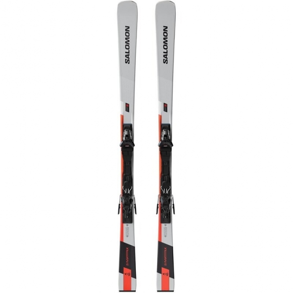 Neu Eingetroffen Salomon Herren All-Mountain Ski E - Chrom/Neonrot/Schwarz Neu Eingetroffen Salomon Herren All-Mountain Ski E - Chrom/Neonrot/Schwarz