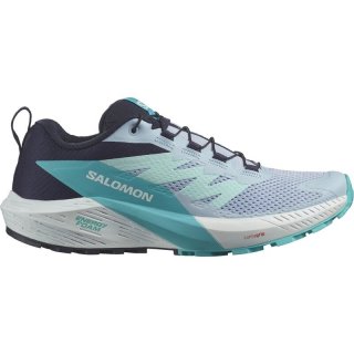 Neu Eingetroffen Salomon Damen Trailrunningschuhe SHOES SENSE RIDE 5 W - Kaschmirblau/Carbon/Pfauenblau