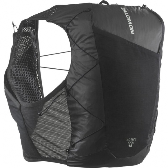 Neu Eingetroffen Salomon Rucksack ACT SKIN 12 NO FLASKS - SCHWARZ / METALL Neu Eingetroffen Salomon Rucksack ACT SKIN 12 NO FLASKS - SCHWARZ / METALL