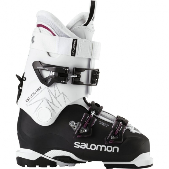 Neu Eingetroffen Salomon Damen Skistiefel Quest Pro 100 CS W - Weiß/Schwarz/Lila Neu Eingetroffen Salomon Damen Skistiefel Quest Pro 100 CS W - Weiß/Schwarz/Lila