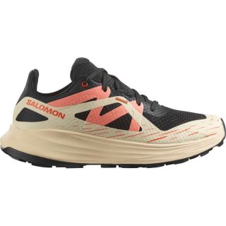 Neu Eingetroffen Salomon Damen Trailrunningschuhe SHOES ULTRA FLOW W - Schwarz/Zarter Pfirsich/Fusion Coral