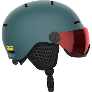 Neu Eingetroffen Salomon Kinder Helm HELMET ORKA VISOR North - Schwarz Neu Eingetroffen Salomon Kinder Helm HELMET ORKA VISOR North - Schwarz