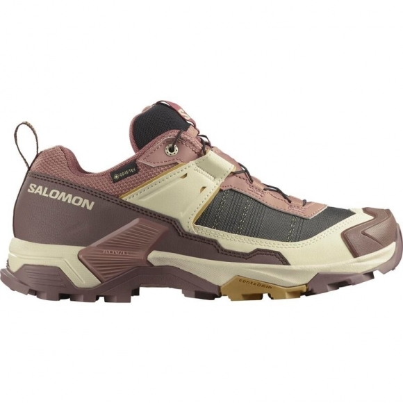 Neu Eingetroffen Salomon Damen Multifunktionsschuhe SHOES X ULTRA 5 GTX W - Burlwood/French Roast/Rattan